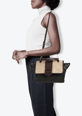 LEATHER SATCHEL BAG