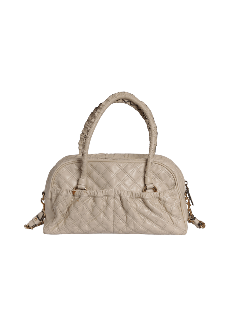 JULIANNE LEATHER SHOULDER BAG