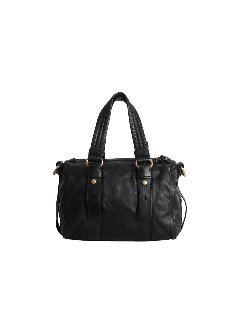 LEATHER HANDLE BAG