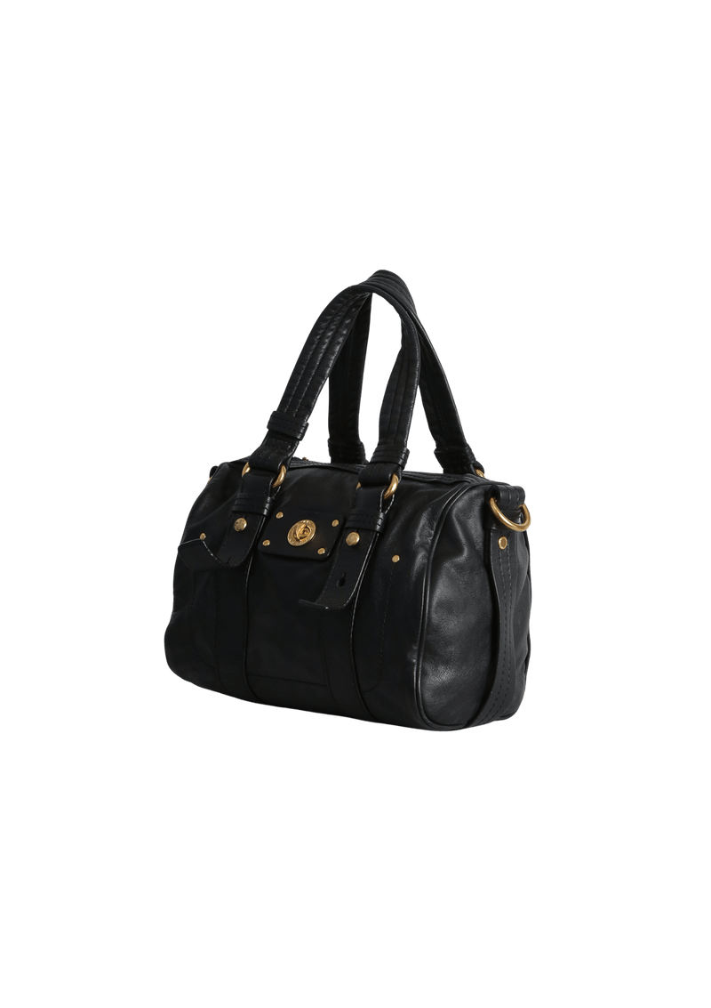 LEATHER HANDLE BAG