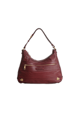 LEATHER HOBO BAG