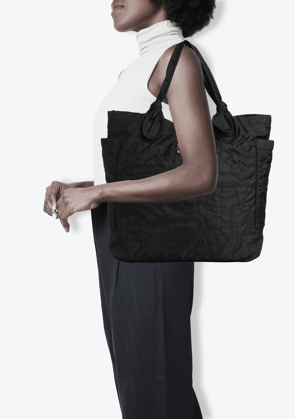 BOLSA MARC JACOBS NYLON TOTE BAG PRETO ORIGINAL – Gringa