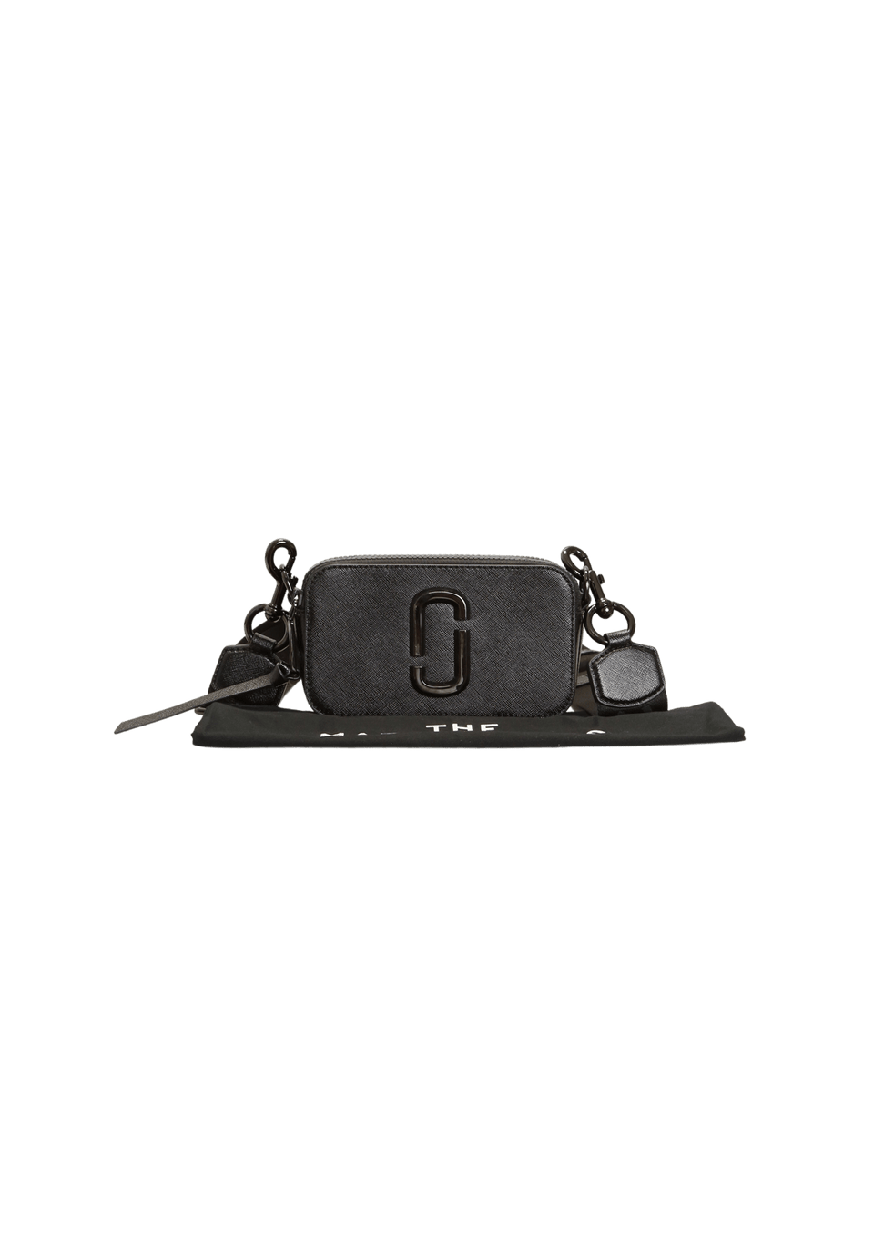 BOLSA MARC JACOBS THE SNAPSHOT BAG PRETA ORIGINAL – Gringa
