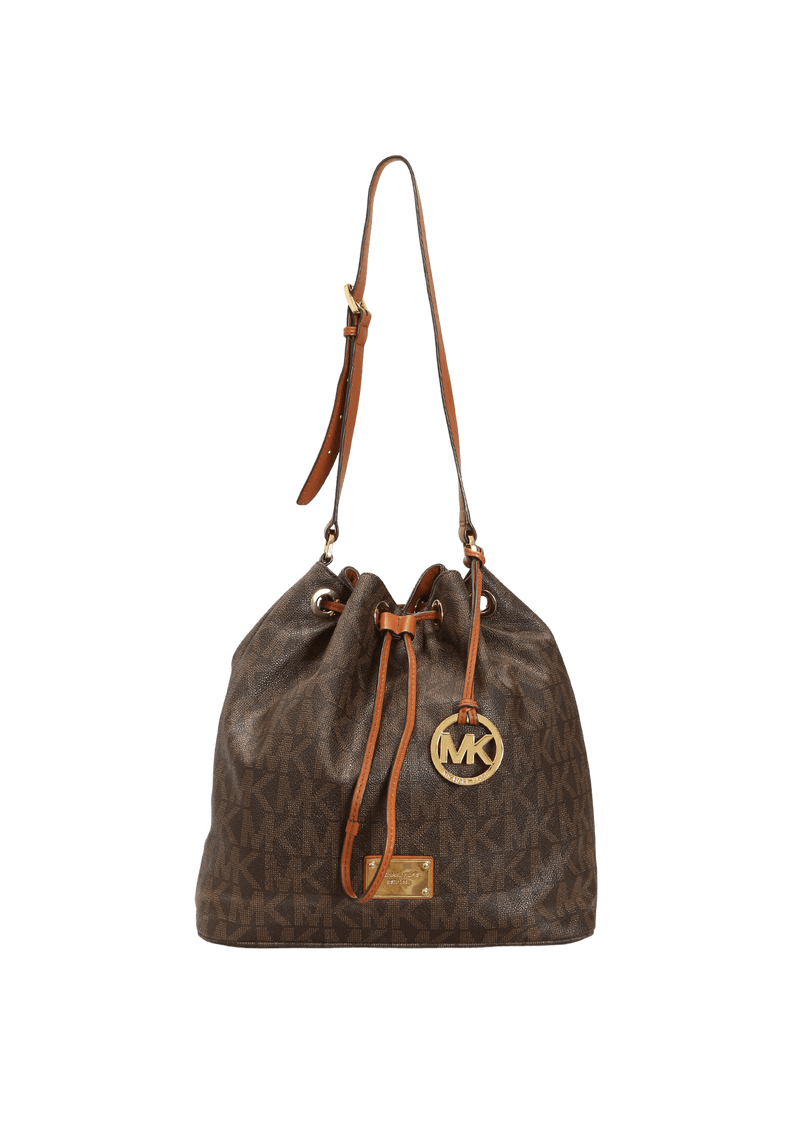 Michael kors jules drawstring bag sale