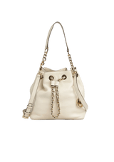 LEATHER BUCKET BAG