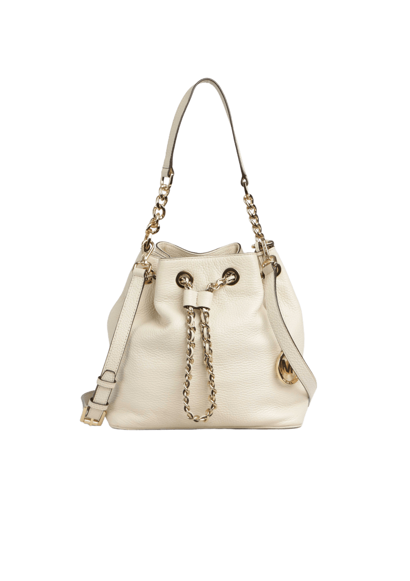 LEATHER BUCKET BAG