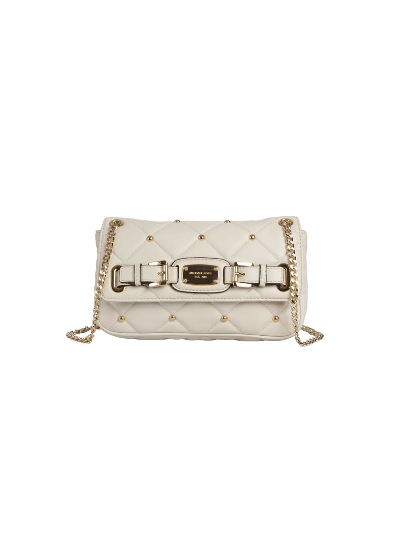 LEATHER CHAIN-LINK BAG