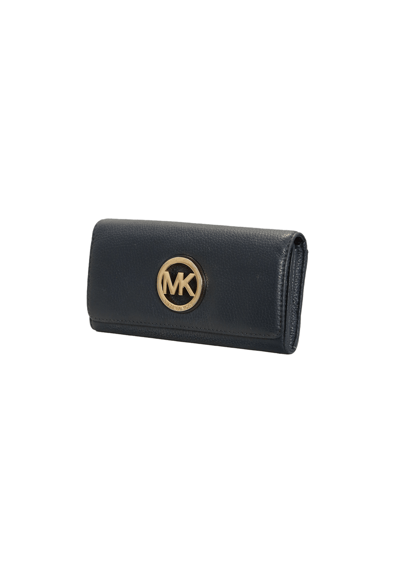 LEATHER CONTINENTAL WALLET