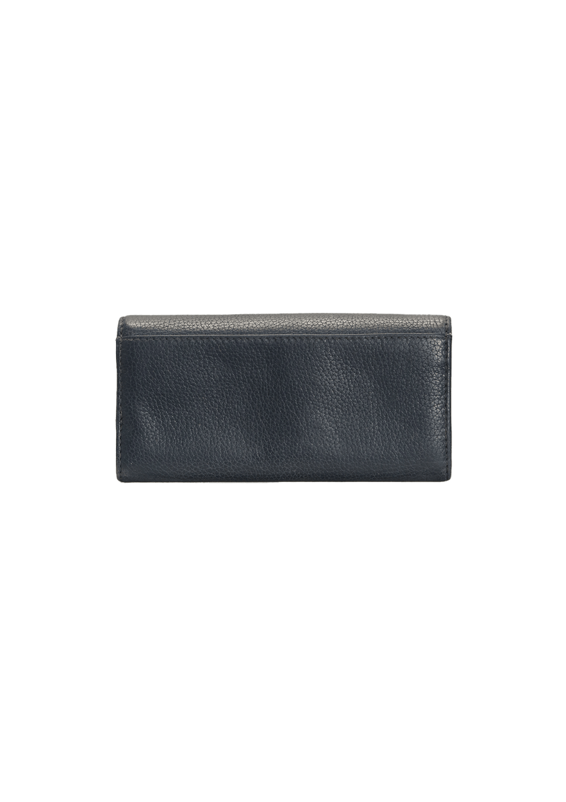 LEATHER CONTINENTAL WALLET