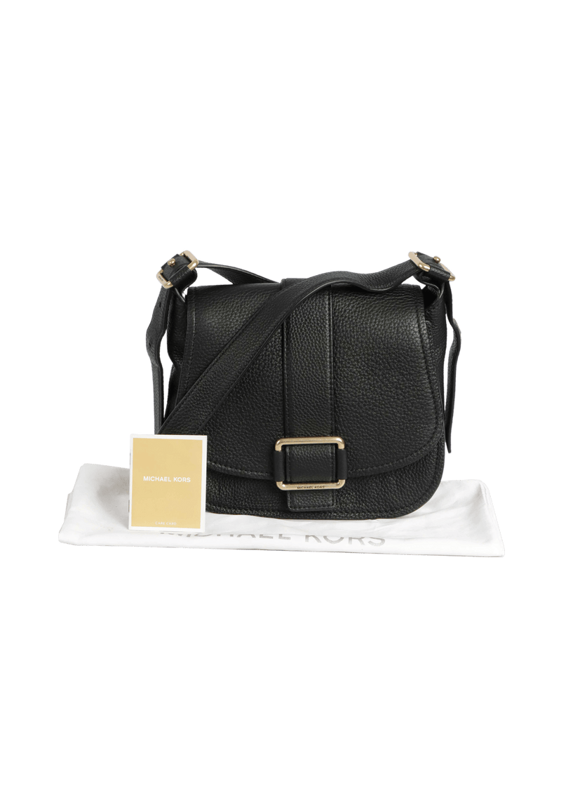 LEATHER CROSSBODY BAG