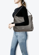 LEATHER HOBO BAG