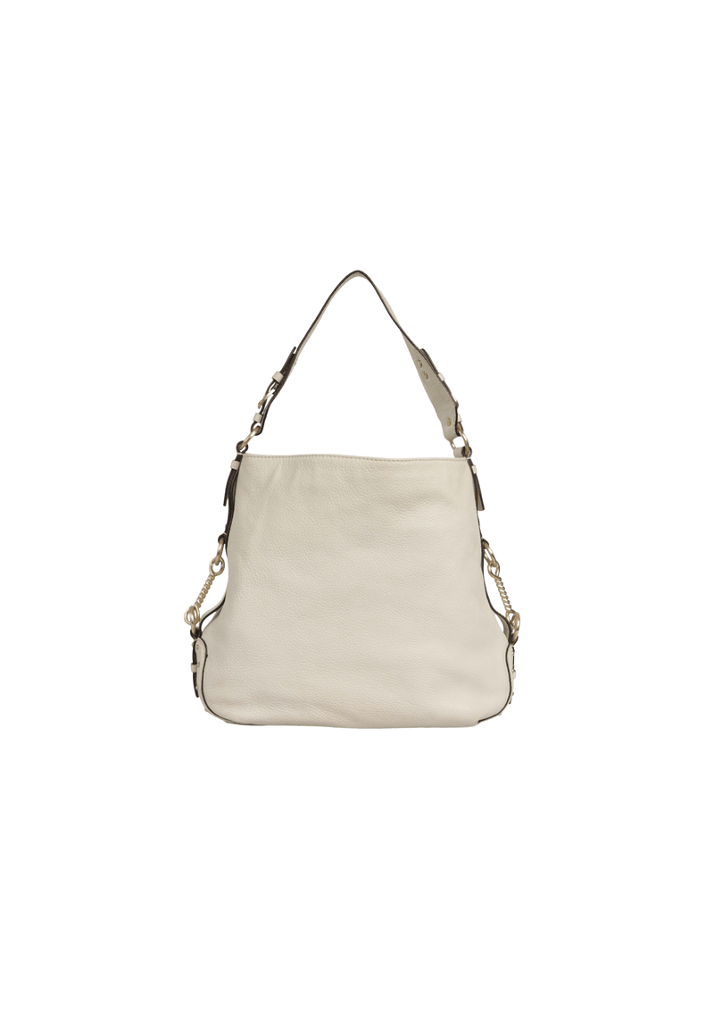 LEATHER HOBO BAG