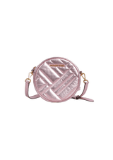 LEATHER ROUND BAG