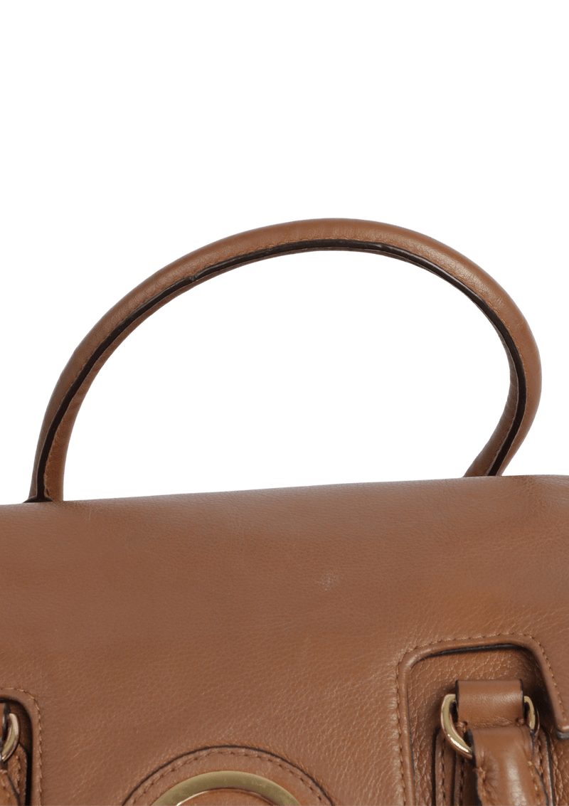 LEATHER SATCHEL BAG