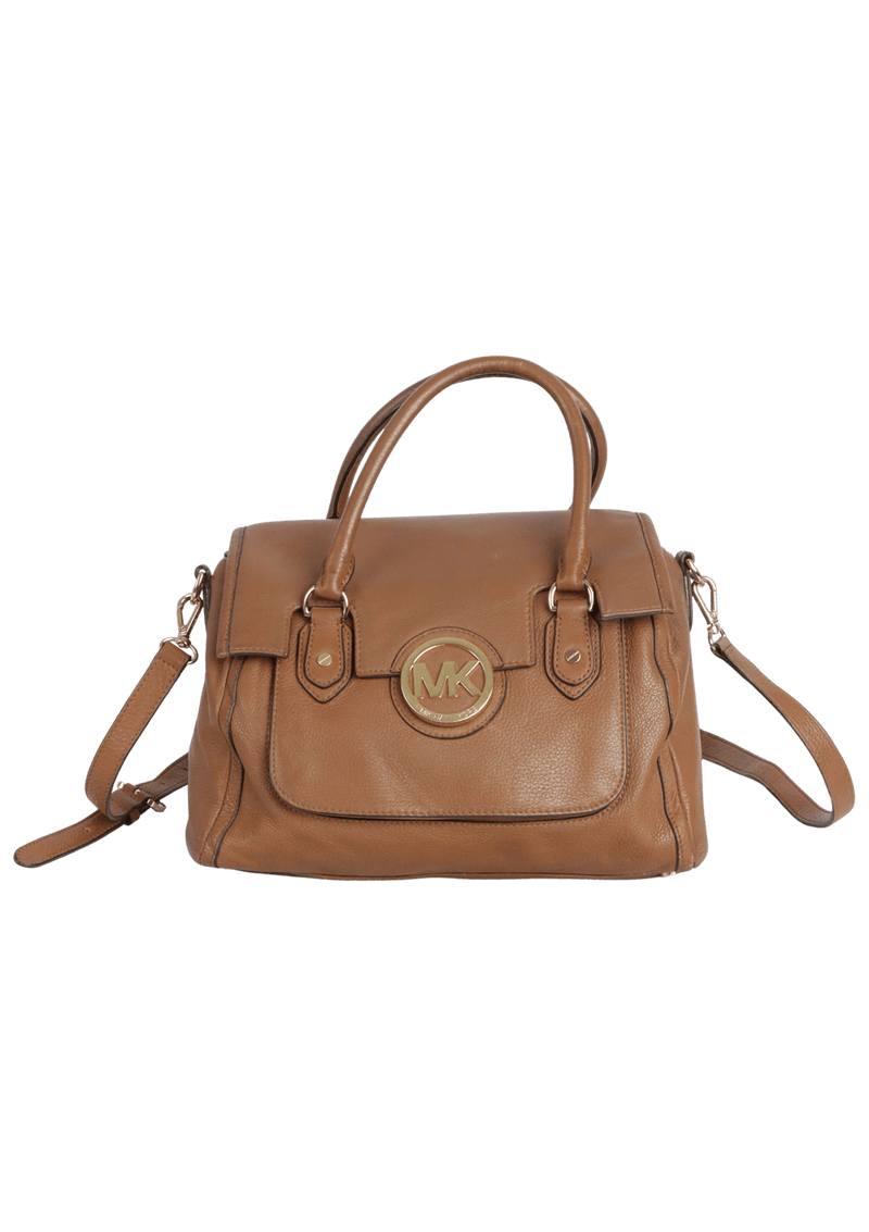 LEATHER SATCHEL BAG