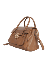 LEATHER SATCHEL BAG