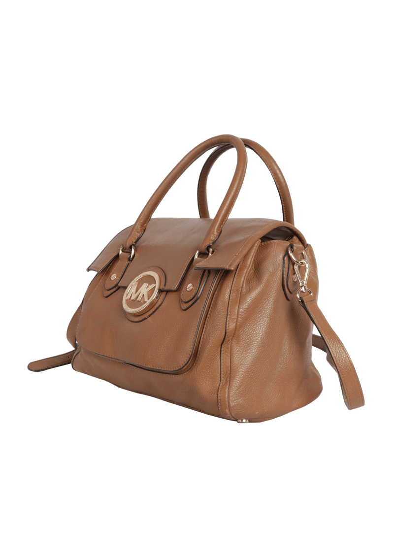 LEATHER SATCHEL BAG