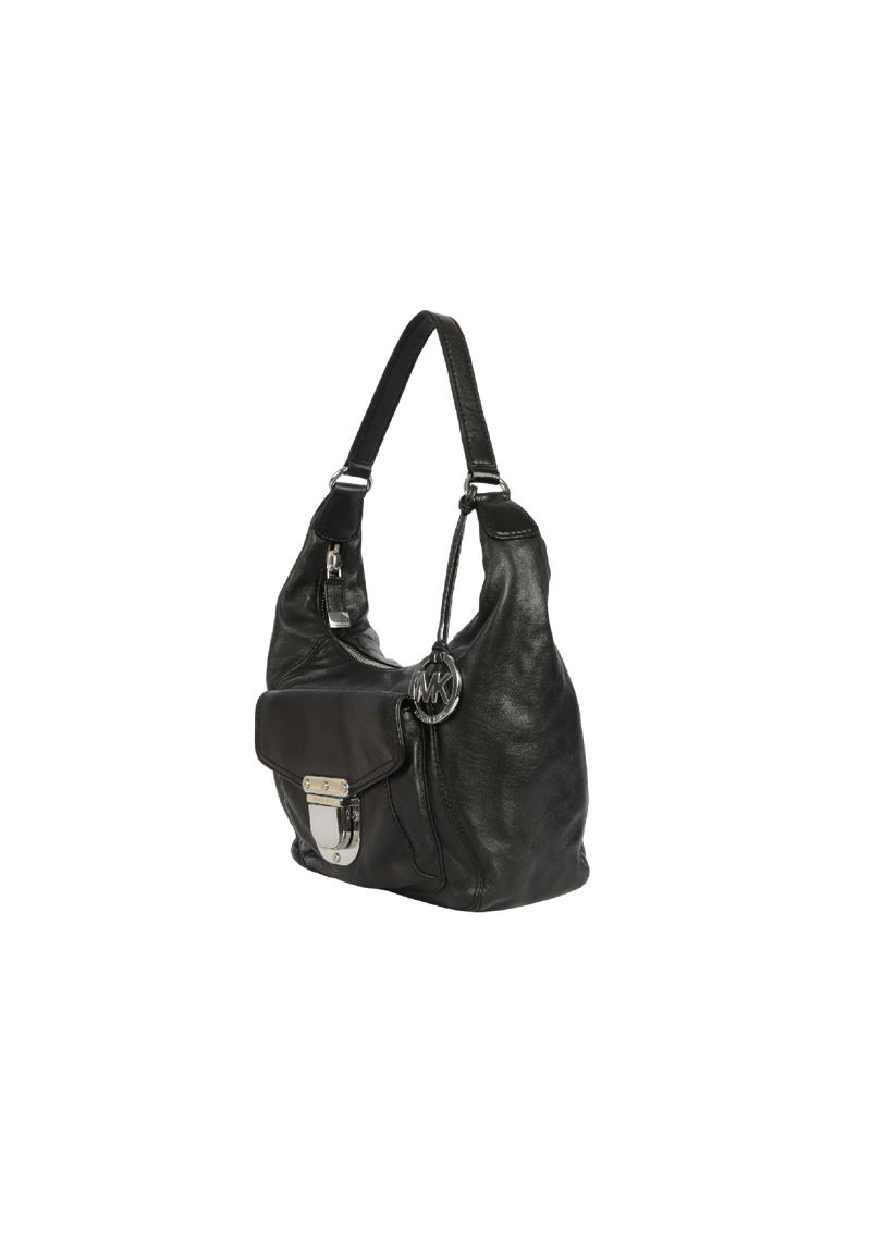 LEATHER SHOULDER BAG