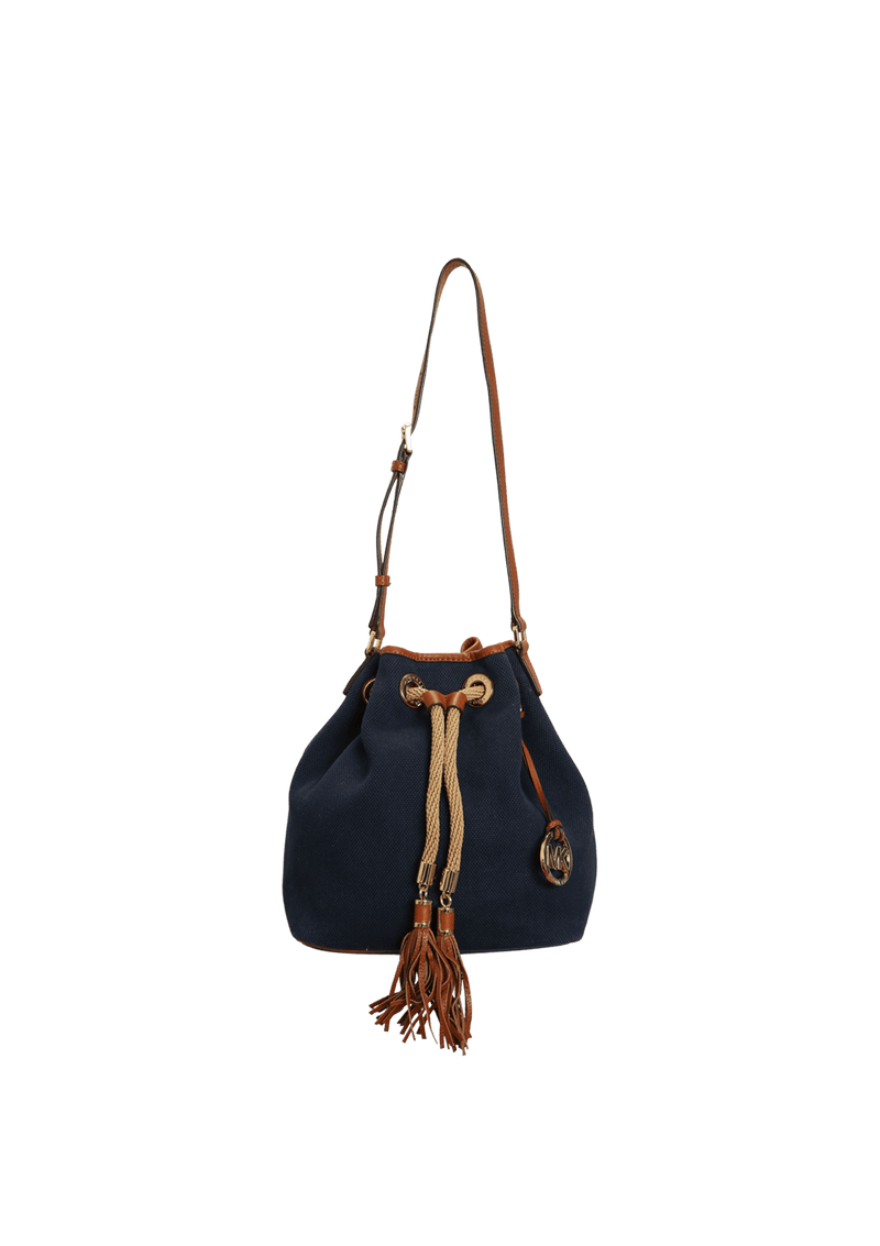 MARINA DENIM BUCKET BAG