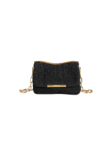 LACE CHAIN CROSSBODY BAG