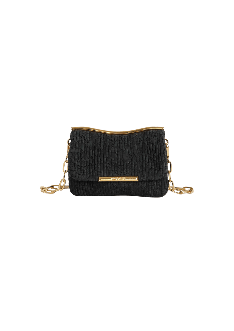 LACE CHAIN CROSSBODY BAG