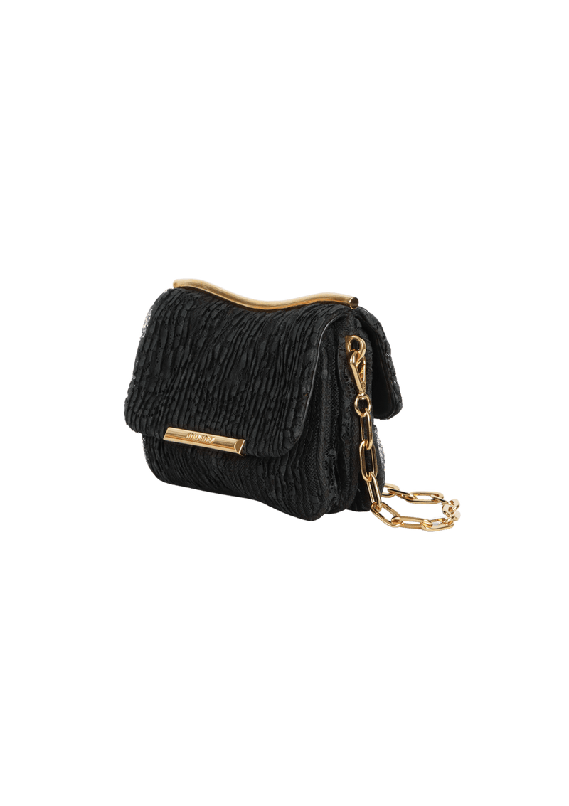 LACE CHAIN CROSSBODY BAG