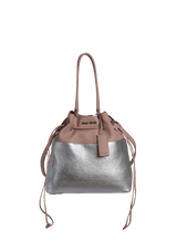 LEATHER BUCKET BAG