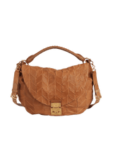 LEATHER FLAP BAG
