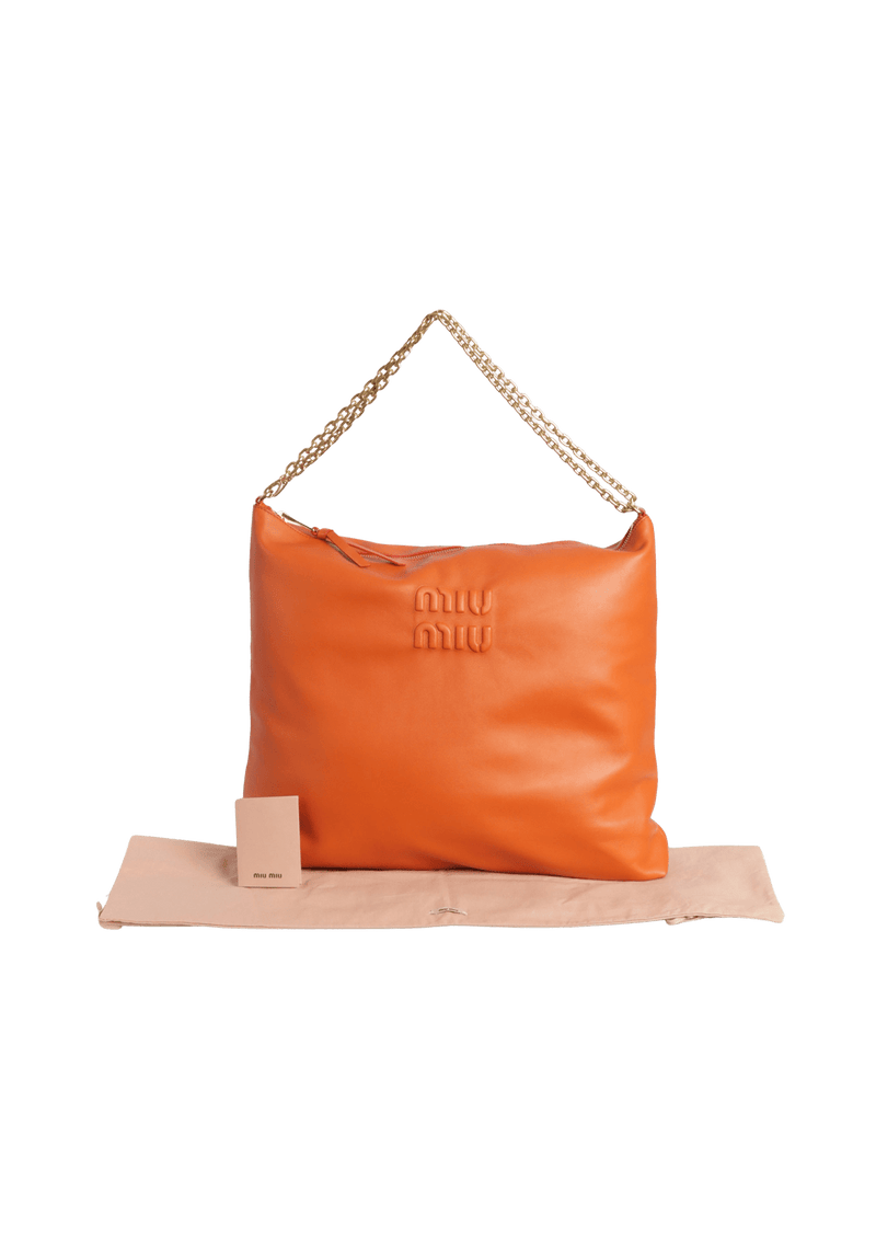 LEATHER SHOULDER BAG