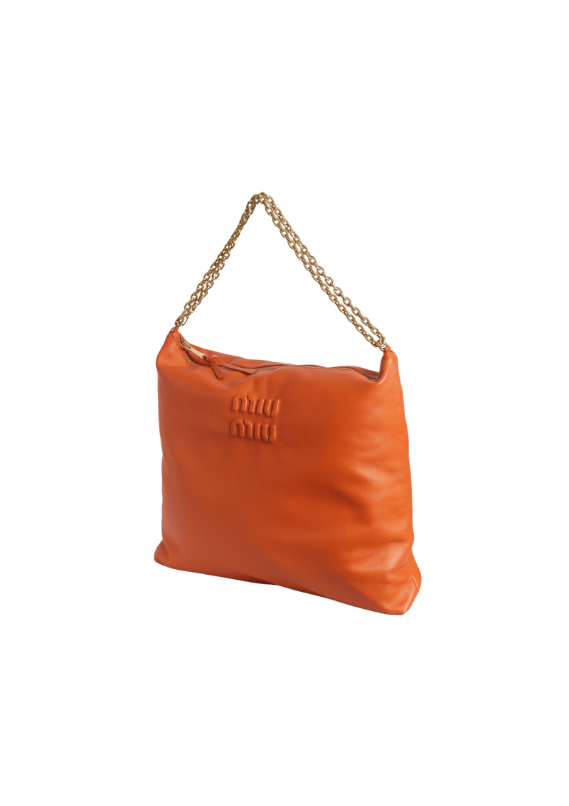 LEATHER SHOULDER BAG