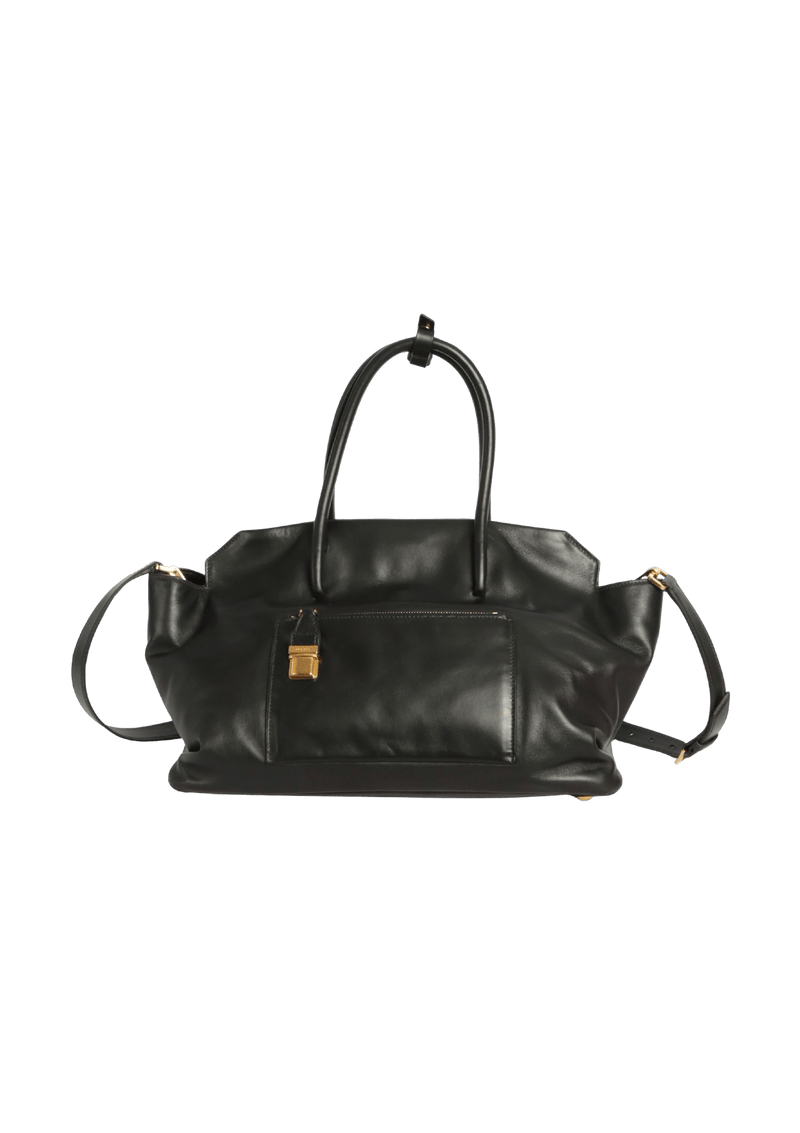 LEATHER SHOULDER BAG