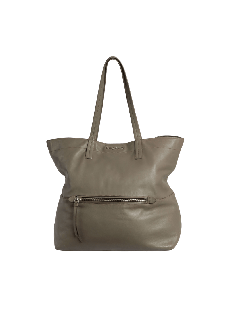 LEATHER TOTE BAG