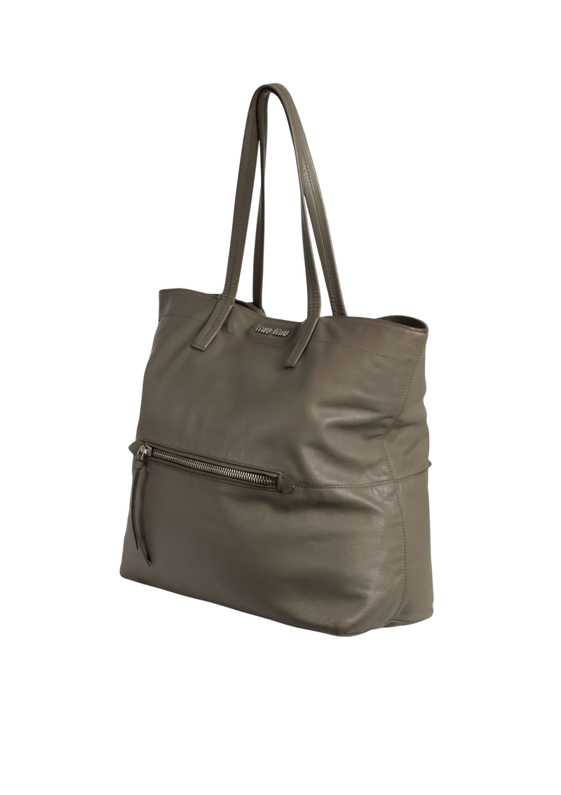 LEATHER TOTE BAG