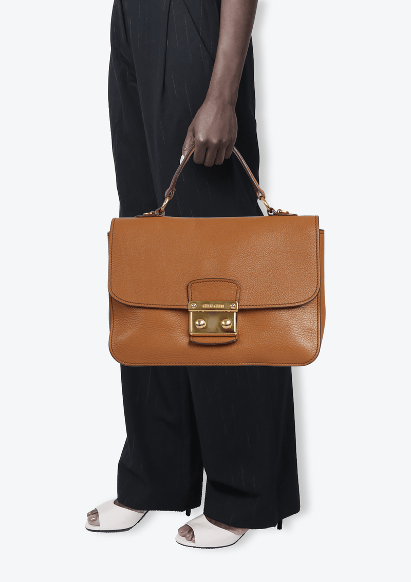 MADRAS TOP HANDLE BAG