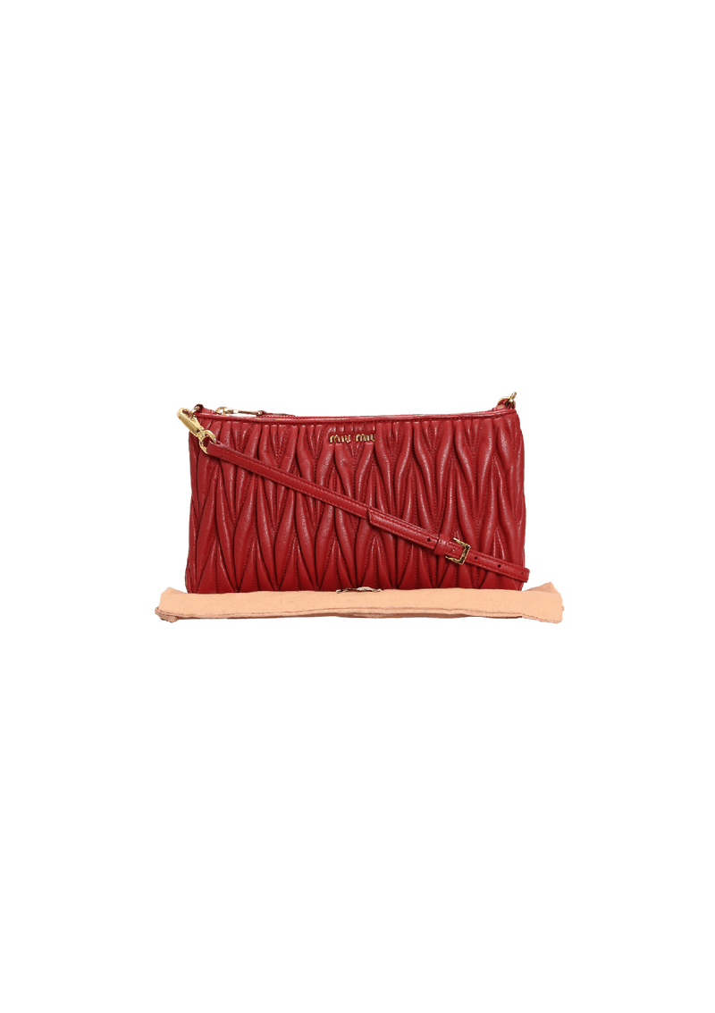 MATELASSE BANDOLIERA BAG