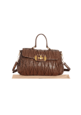 MATELASSÉ BAULETTO TOP HANDLE BAG