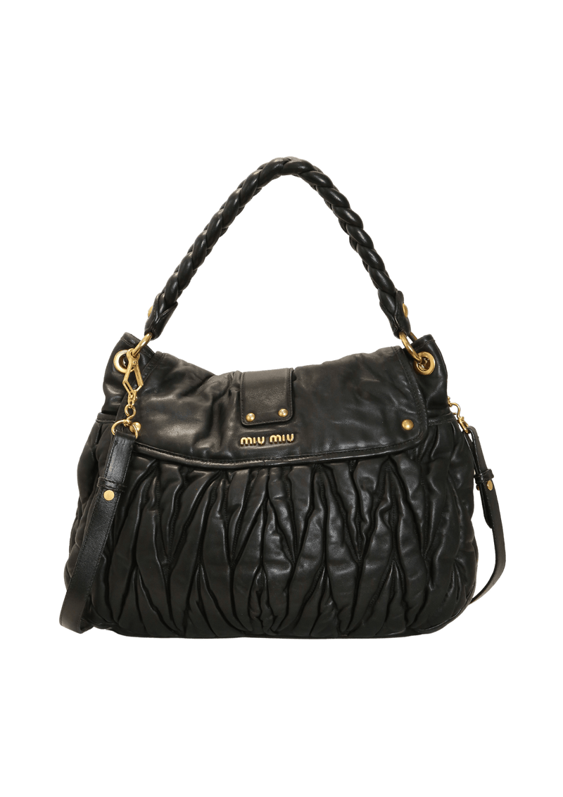 MATELASSE COFFER HOBO