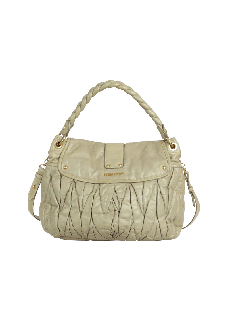 MATELASSE COFFER HOBO