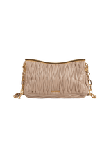 MATELASSE FRAME SHOULDER BAG