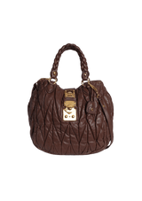 MATELASSÉ LEATHER