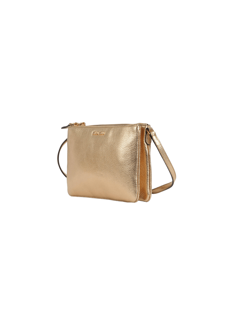 METALLIC CROSSBODY BAG