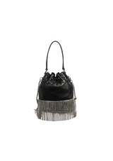 STARLIGHT FRINGE BUCKET BAG