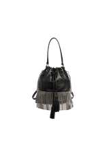 STARLIGHT FRINGE BUCKET BAG