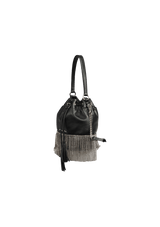 STARLIGHT FRINGE BUCKET BAG