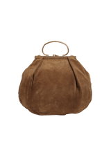 SUEDE FRAME BAG