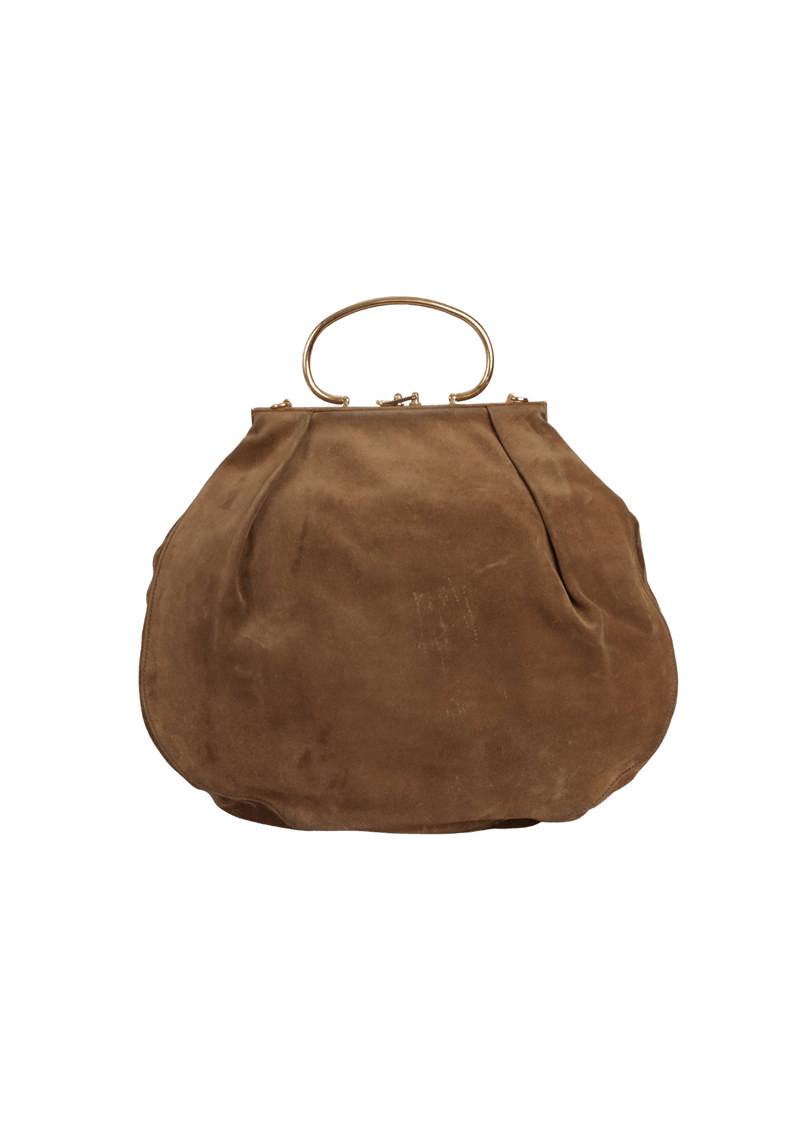 SUEDE FRAME BAG