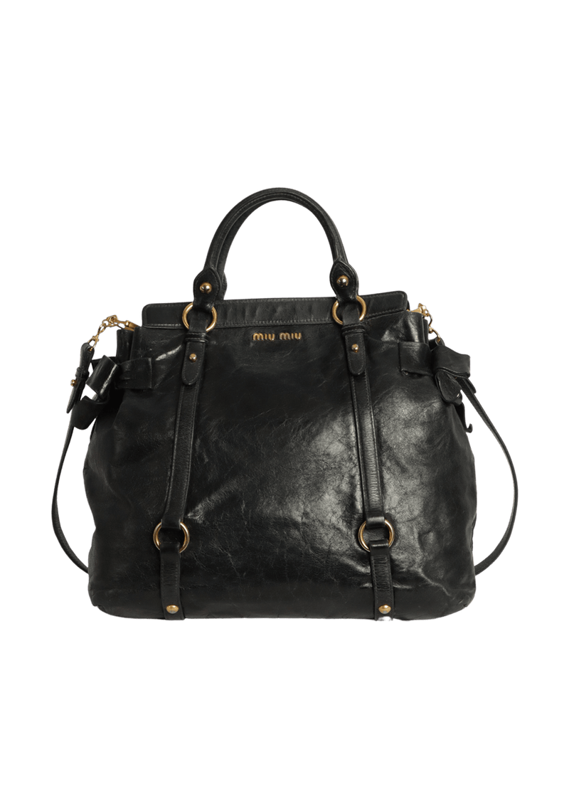 VITELLO LUX SATCHEL BAG MEDIUM