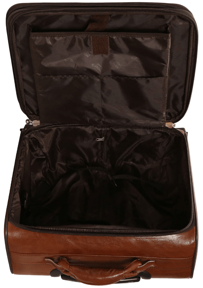 LEATHER SUITCASE