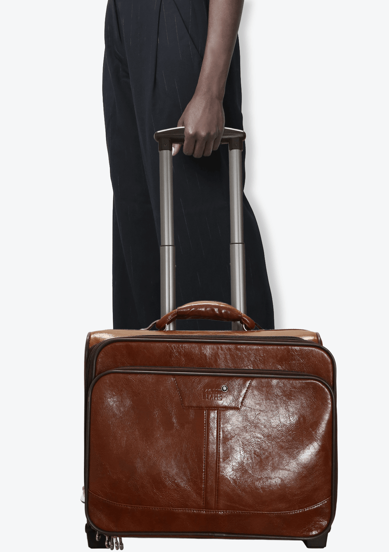 LEATHER SUITCASE