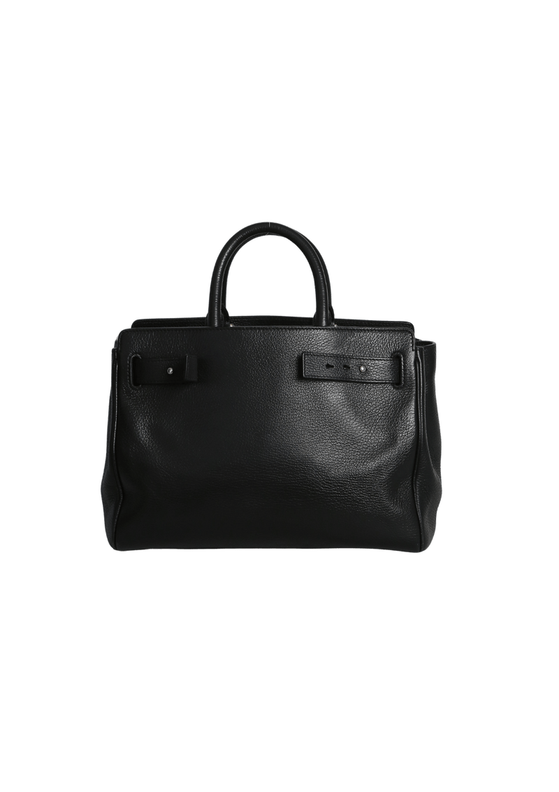 LEATHER HANDLE BAG